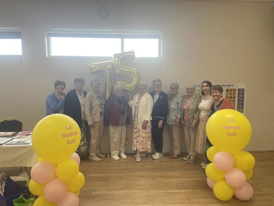 Well Done to the Newtownmountkennedy ICA guild who celebrated 75 years recently!!